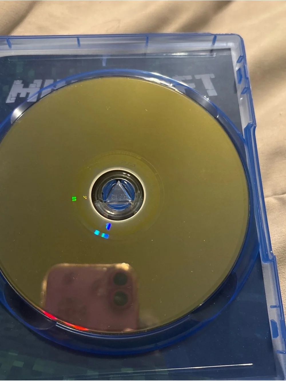 Mojang Minecraft (PS4) Video Game - Blue Case